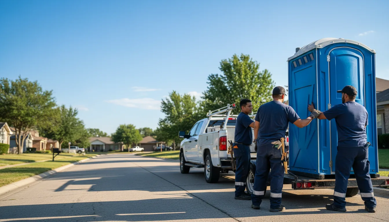 Portable Toilet Rental in Russell, KS near me